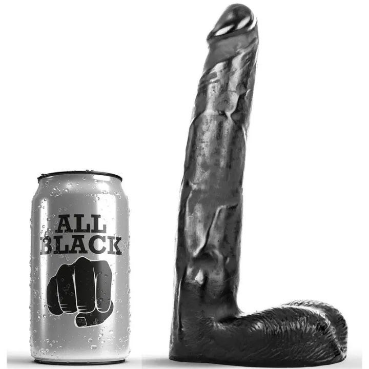 ALL NEGRO - DILDO REALÍSTICO 21 CM