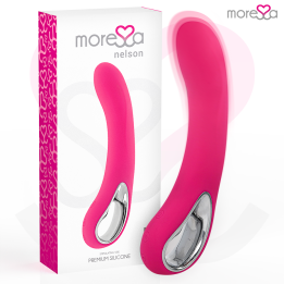 MORESSA - NELSON MASAJEADOR PUNTO G PREMIUM SILICONA RECARGABLE