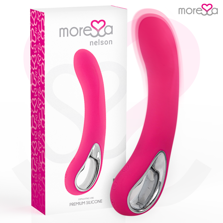 MORESSA - NELSON MASAJEADOR PUNTO G PREMIUM SILICONA RECARGABLE