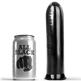 ALL NEGRO - DILDO NEGRO 19 CM
