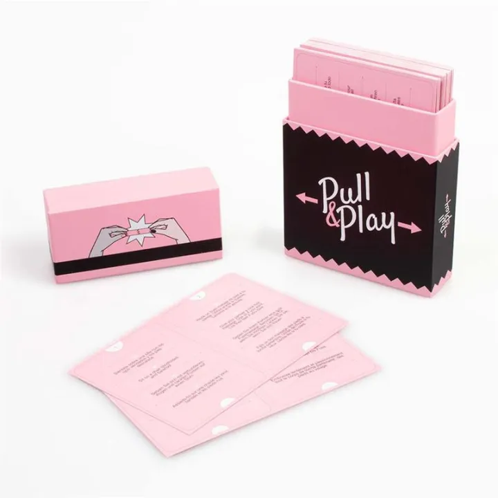 Juego de Cartas Pull & Play (ES/EN/DE/FR/NL/PT/IT) de Secret Play