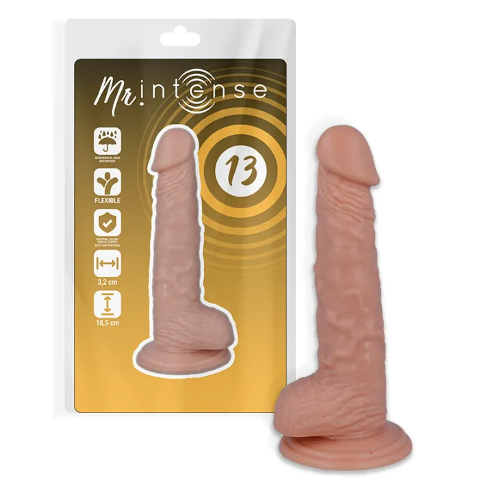 MR INTENSE - 13 PENE REALÍSTICO 18.5 CM -O- 3.2 CM | VibraZon