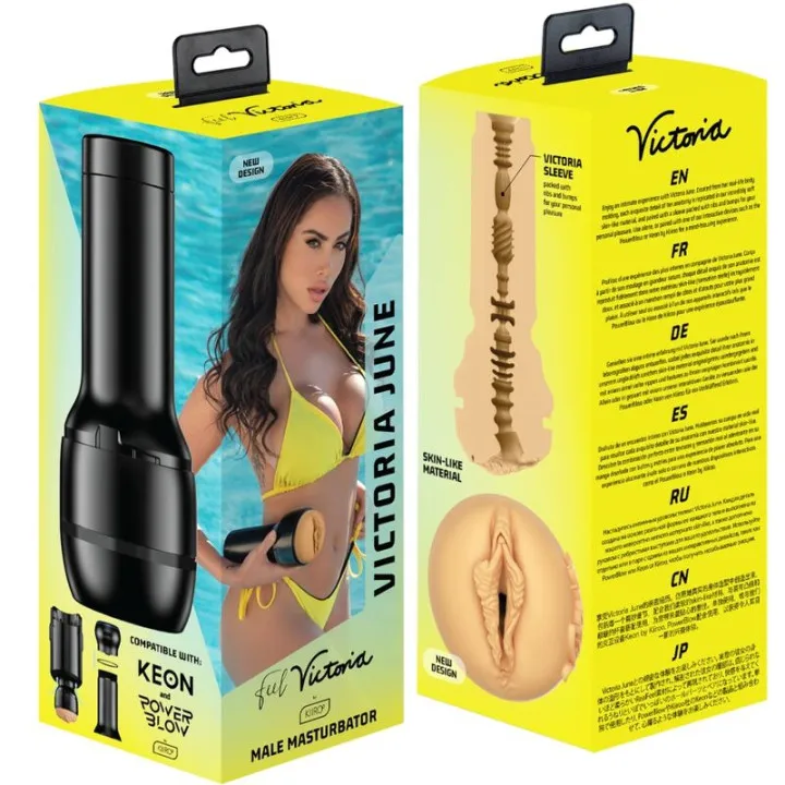 KIIROO - FEEL VICTORIA JUNE MASTURBADOR | VibraZon