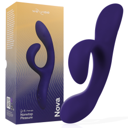 WE-VIBE - NOVA 3 VIBRADOR RABBIT AZUL MEDIANOCHE | VibraZon