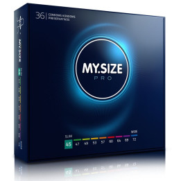 MY SIZE - PRO PRESERVATIVOS 45 MM 36 UNIDADES | VibraZon