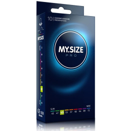 MY SIZE - PRO PRESERVATIVOS 49 MM 10 UNIDADES | VibraZon