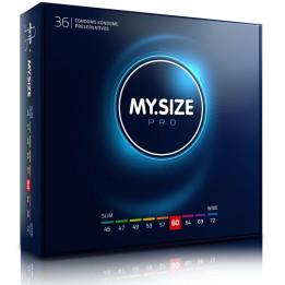 MY SIZE - PRO PRESERVATIVOS 60 MM 36 UNIDADES | VibraZon