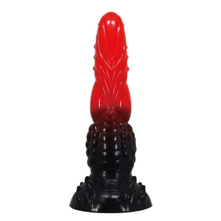 POWER MONSTERS - FIRE DRAGON DILDO FANTASÍA CON VENTOSA | VibraZon
