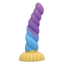 POWER MONSTERS - UNICORN DILDO TRICOLOR 22 CM Ø 5 CM | VibraZon