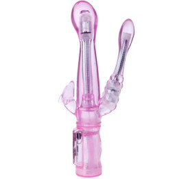 BAILE - VIBRADOR FLEXIBLE CON ESTIMULADOR ANAL | VibraZon