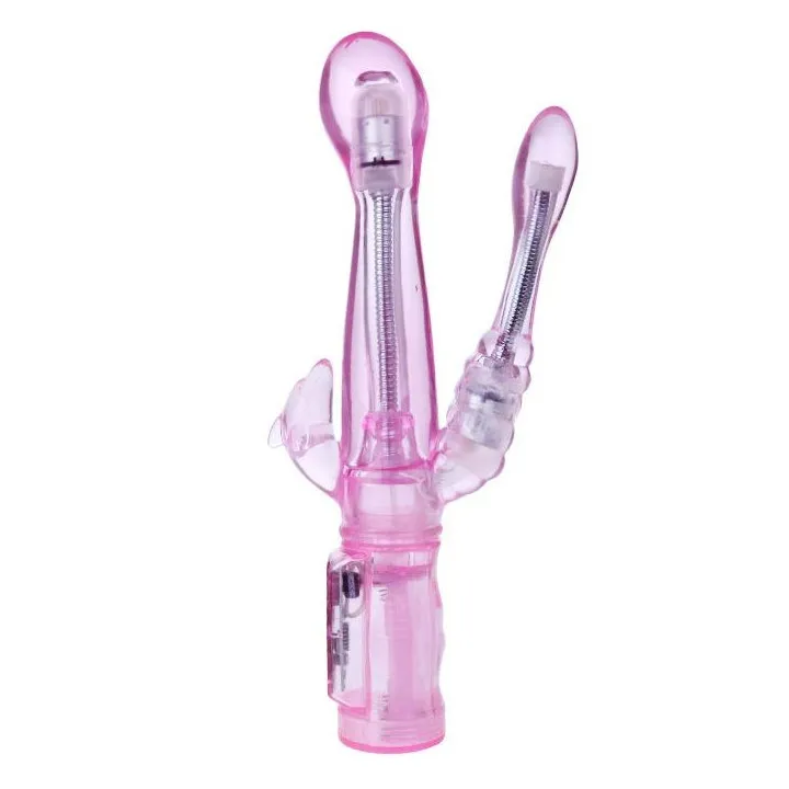 BAILE - VIBRADOR FLEXIBLE CON ESTIMULADOR ANAL | VibraZon
