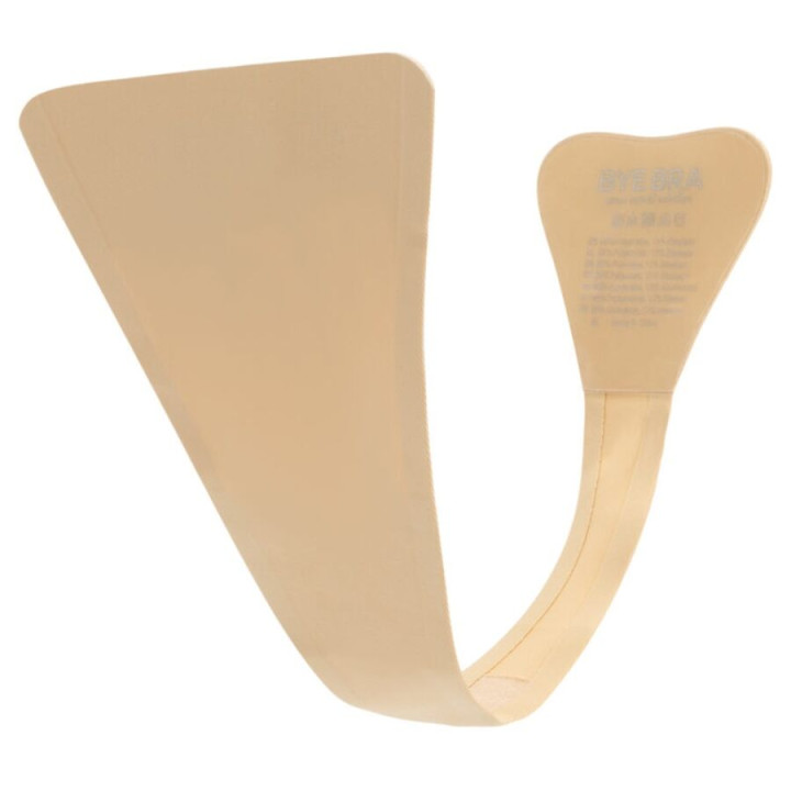 BYE-SUJETADOR - TANGA ADHESIVO BEIGE TALLA ÚNICA | VibraZon