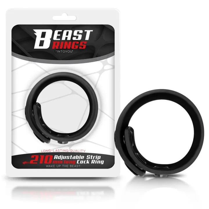 Anillo Pene Ajustable Silicona Sólida 15-21 cm de Beast Rings