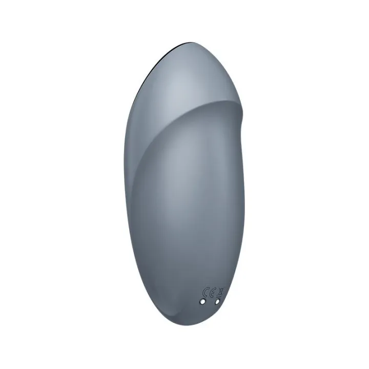 Satisfyer Tap & Climax 1 gris: vibrador con golpeteo