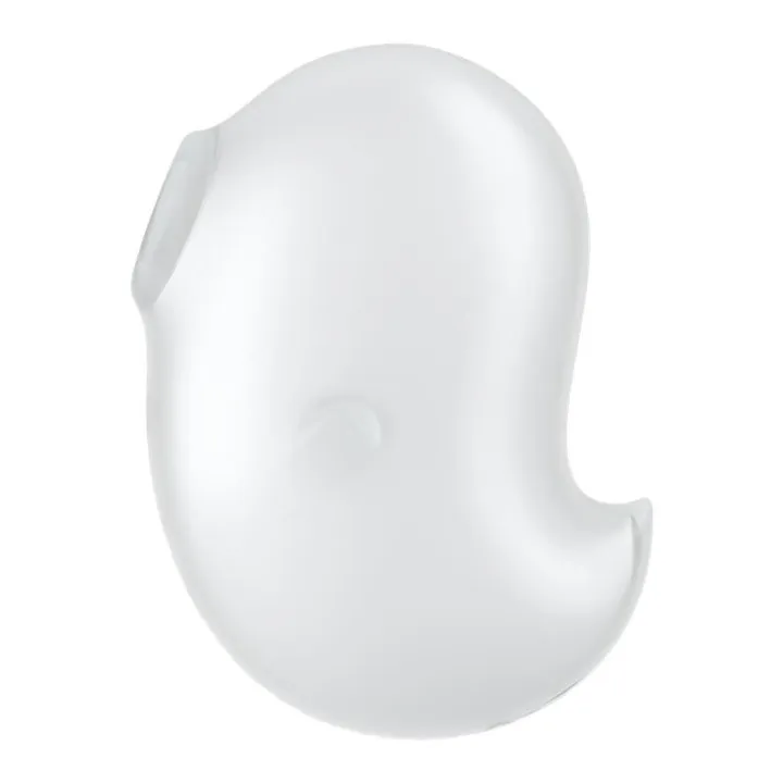 Satisfyer Cutie Ghost transparente: succionador y vibrador