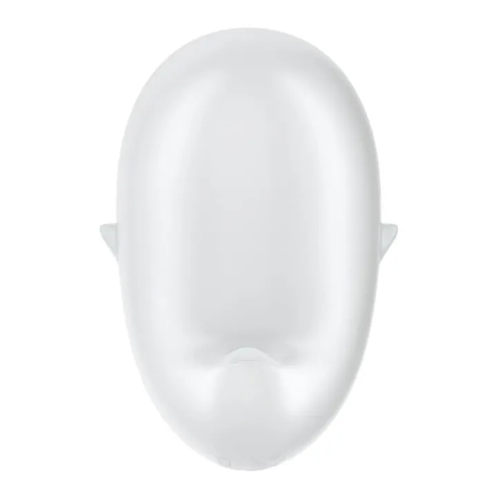 Satisfyer Cutie Ghost transparente: succionador y vibrador