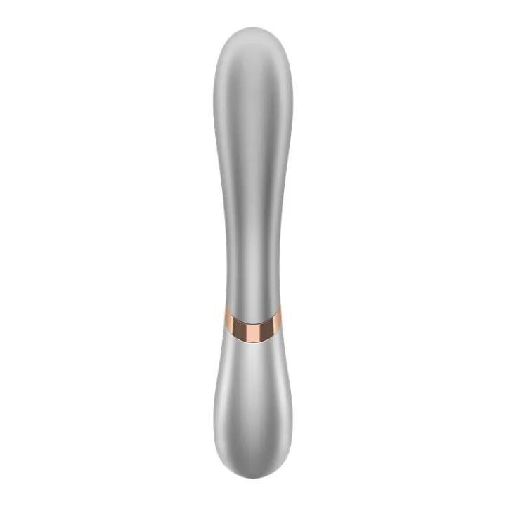 Satisfyer Hot Lover plata y champán: vibrador con calor y app