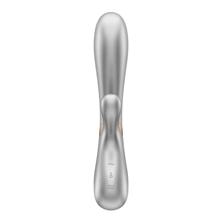 Satisfyer Hot Lover plata y champán: vibrador con calor y app