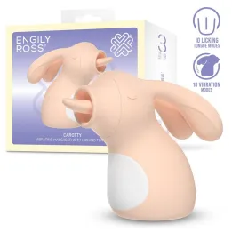 Carotty Masajeador con Vibracion y Licking de Engily Ross