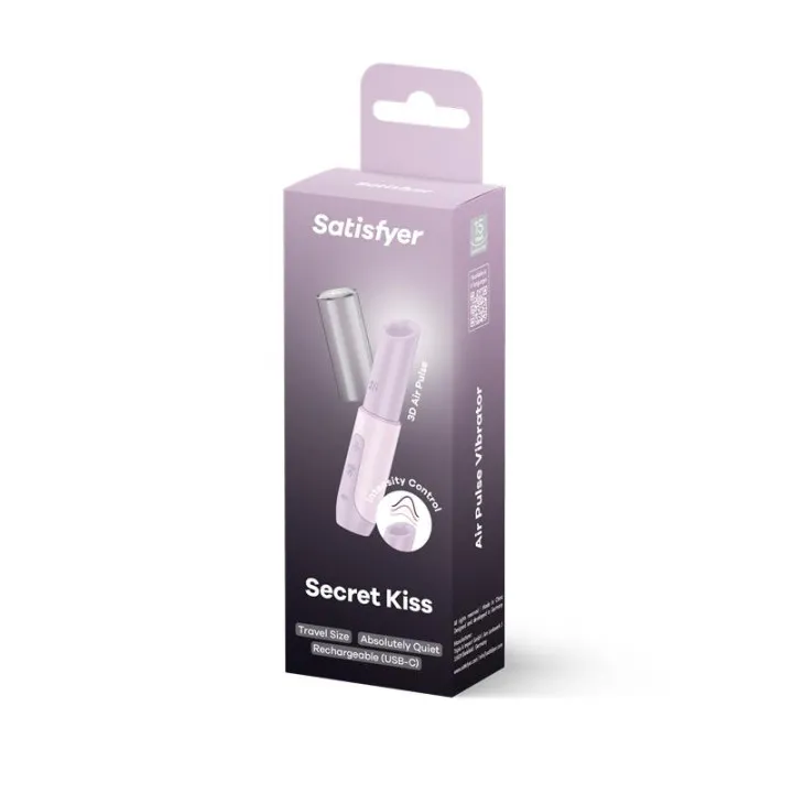 Satisfyer Secret Kiss: succionador compacto con carga USB-C