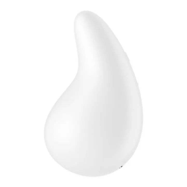 Satisfyer Dew Drop blanco: vibrador externo de doble motor