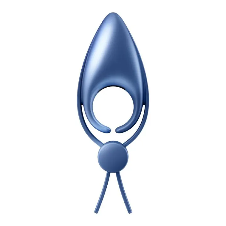 Satisfyer Sniper azul: anillo doble vibrador ajustable
