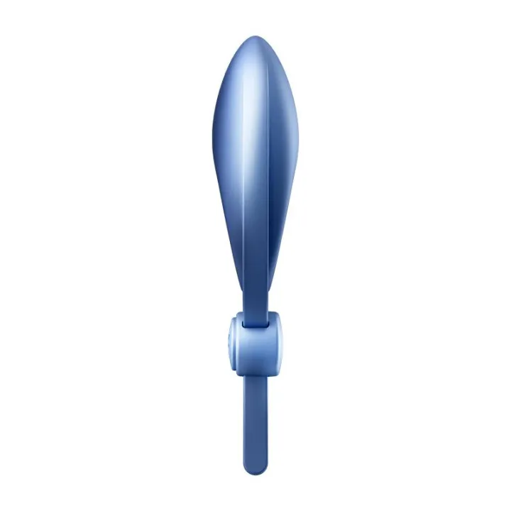 Satisfyer Sniper azul: anillo doble vibrador ajustable