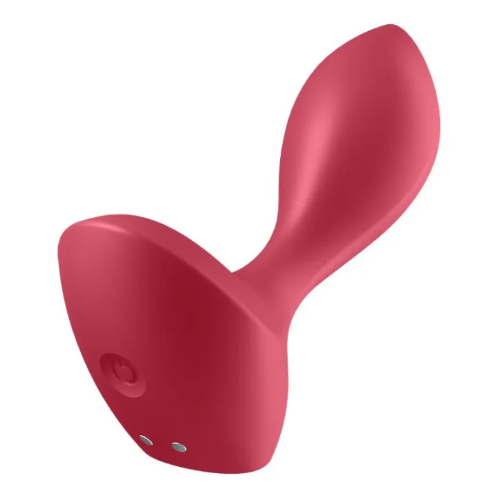 Satisfyer Backdoor Lover rojo: plug anal vibrador