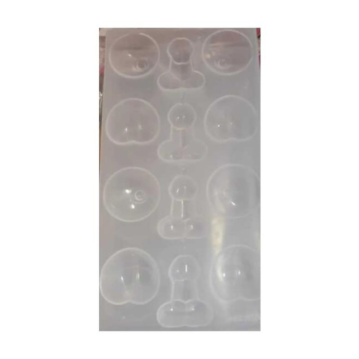 Cubitera en Forma de Pene y Pecho de Diverty Sex | VibraZon