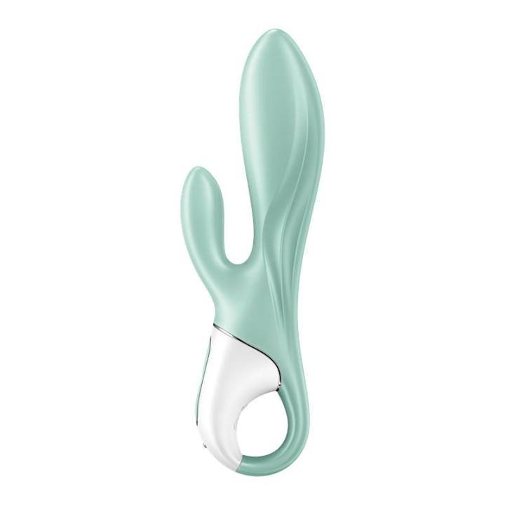 Vibrador con Funcion de Inflado Air Pump Bunny 5 con APP Satisfyer Connect | VibraZon