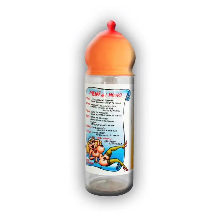 Biberón en Forma de Pecho Gigante 1200 ml de Diverty Sex