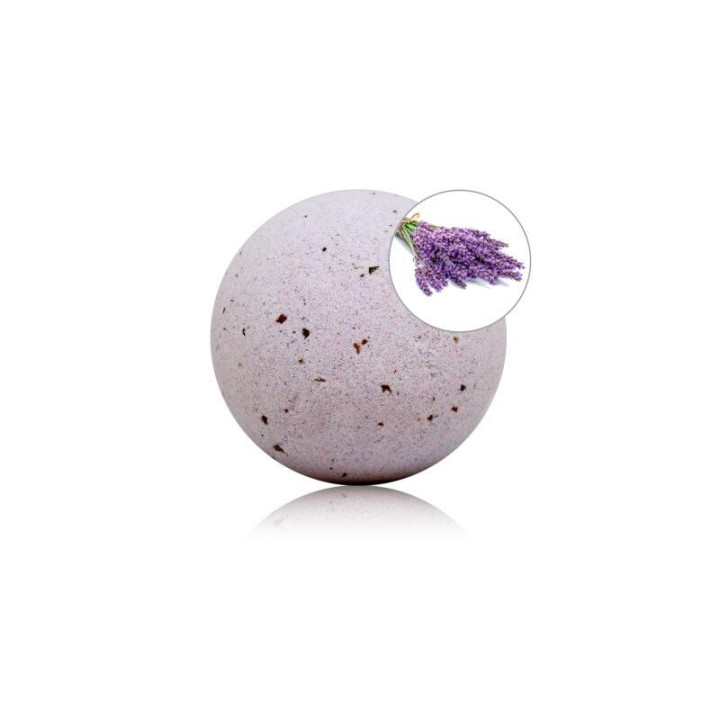 Bomba de Baño Aroma Lavanda con Pétalos de Rosa 140 gr de Taloka | VibraZon