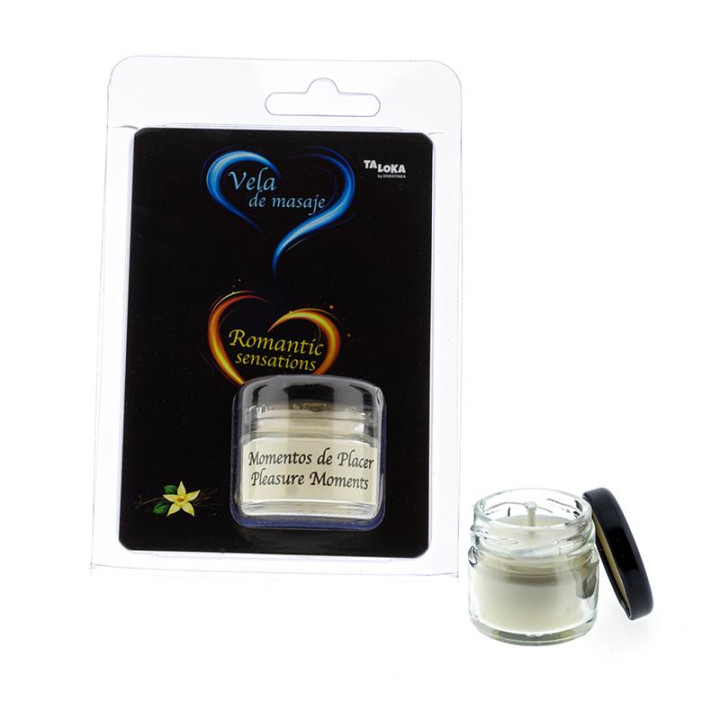 Vela de Masaje Aroma Vainilla 30 ml de Taloka | VibraZon
