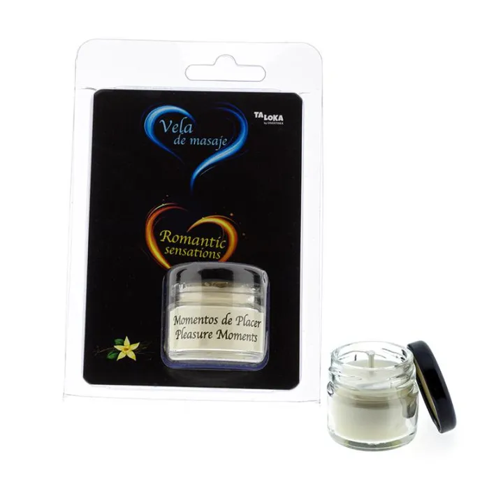 Vela de Masaje Aroma Vainilla 30 ml de Taloka
