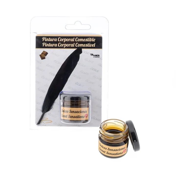 Pintura Corporal Besable Sabor Chocolate de Taloka