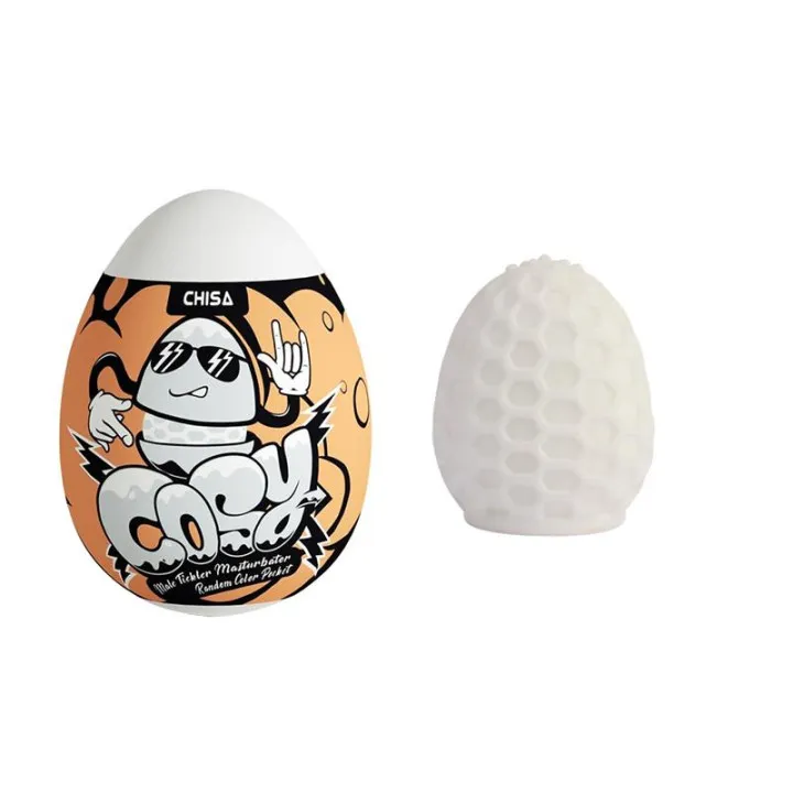 Huevo Masturbador Masculino Cosy Blanco de Chisa