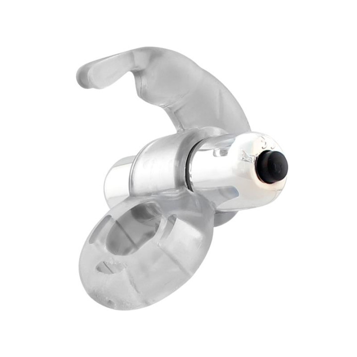 Horizon Anillo Vibrador con Conejito Transparente de Latetobed | VibraZon