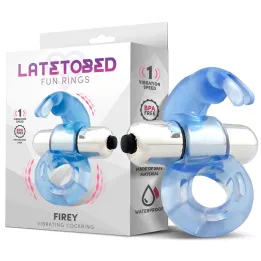 Firey Anillo Vibrador con Conejito Azul de Latetobed