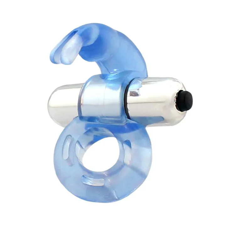 Firey Anillo Vibrador con Conejito Azul de Latetobed