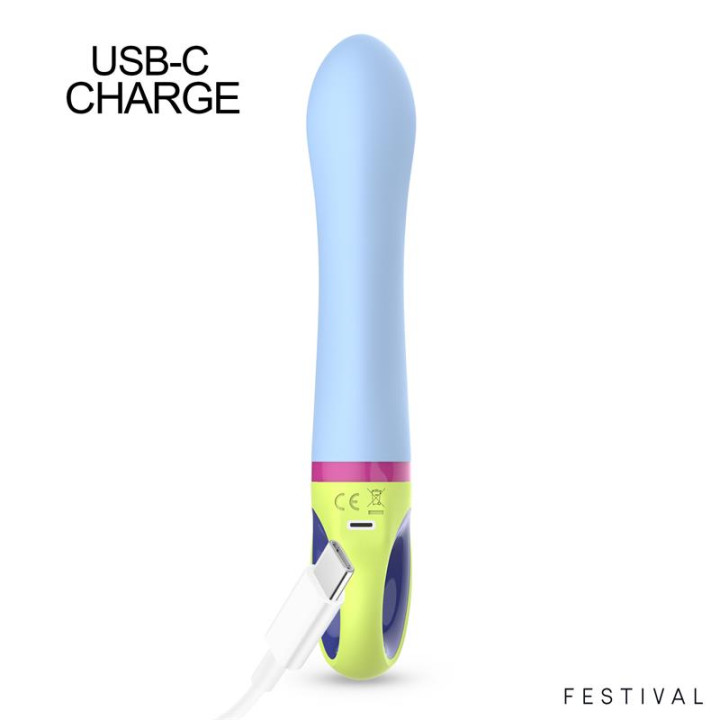 Jolly Estimulador 10 Funciones USB-C de Festival | VibraZon