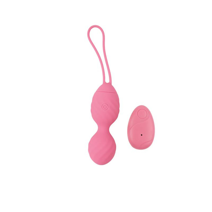 Huevo Vibrador Control Remoto Ridged USB Silicona 7.4 de Chisa | VibraZon