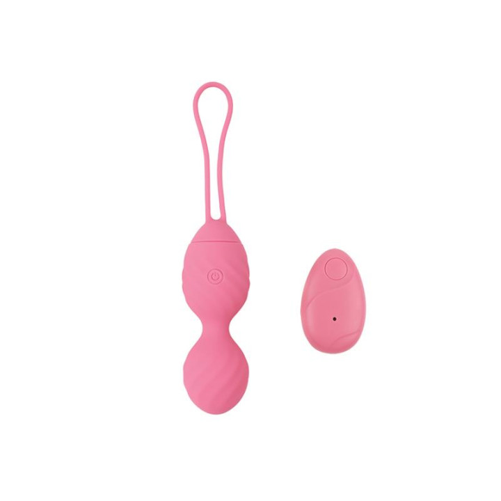 Huevo Vibrador Control Remoto Ridged USB Silicona 7.4 de Chisa | VibraZon