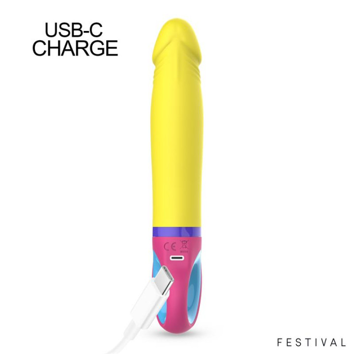 Lumix Estimulador 10 Funciones USB-C de Festival | VibraZon