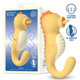 Seaboo Masajeador con Vibracion y Lengua Licking de Engily Ross