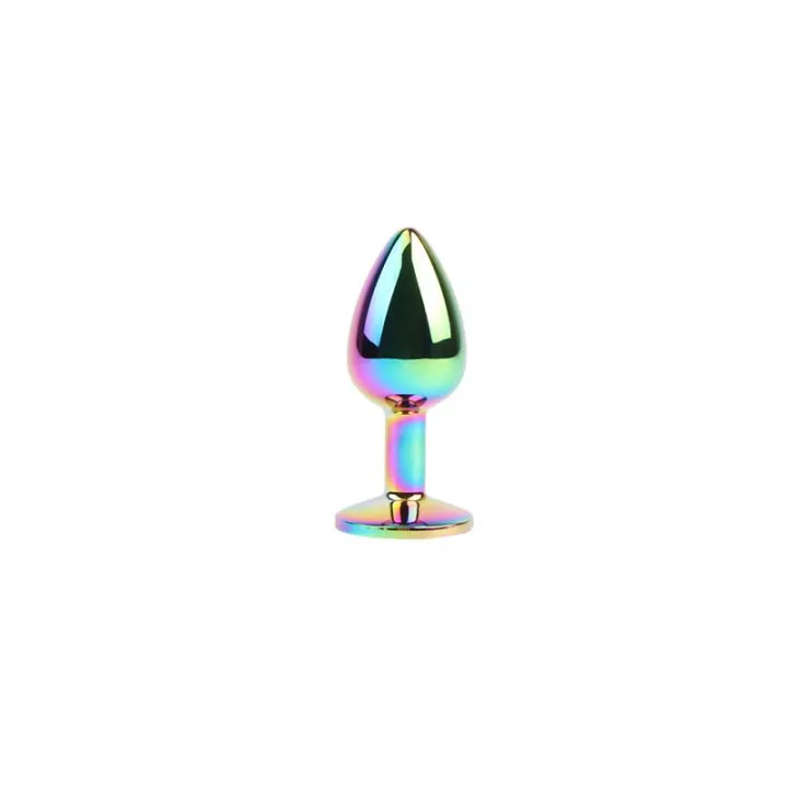 Plug Anal de Metal con Joya Circular 2.7 de Chisa