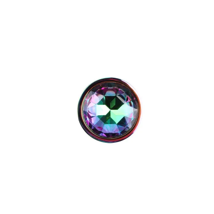 Plug Anal de Metal con Joya Circular 2.7 de Chisa