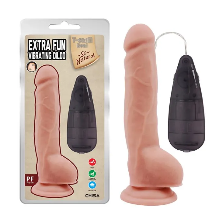 Dildo Vibrador Realista Extra Fun 9.2 de Chisa