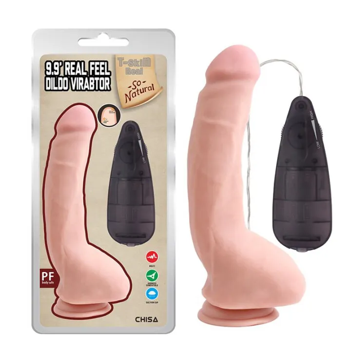 Dildo Vibrador Realista Real Feel 9.9 de Chisa