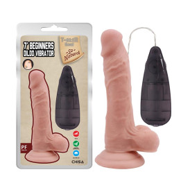 Dildo Vibrador Realista Beginners 7 de Chisa | VibraZon