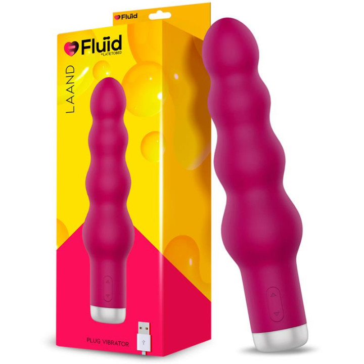Laand Potente Vibrador USB Granate de Fluïd | VibraZon
